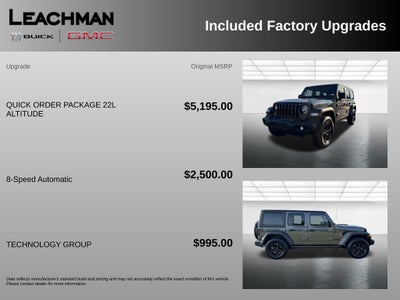 2021 Jeep Wrangler Unlimited Sport Altitude 4x4