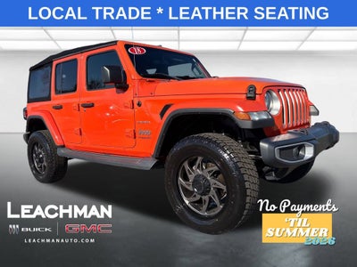 2018 Jeep Wrangler Unlimited Sahara