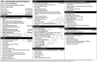 2021 Jeep Wrangler Unlimited Rubicon