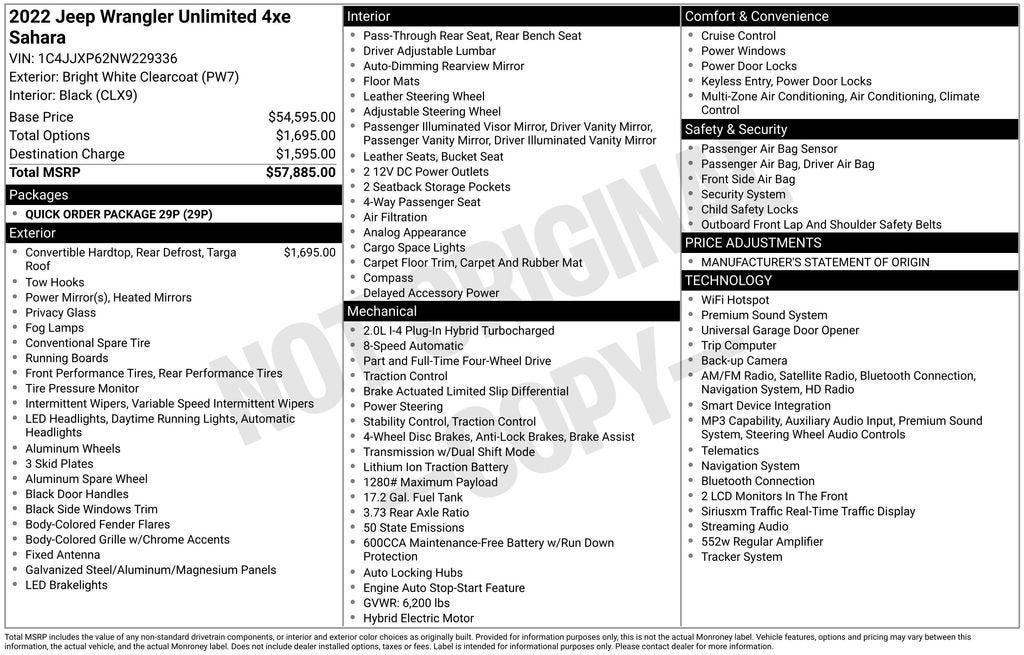 2022 Jeep Wrangler 4xe Unlimited Sahara