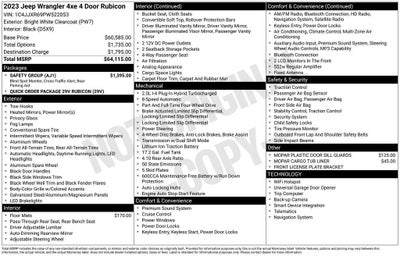 2023 Jeep Wrangler 4xe Rubicon 4x4