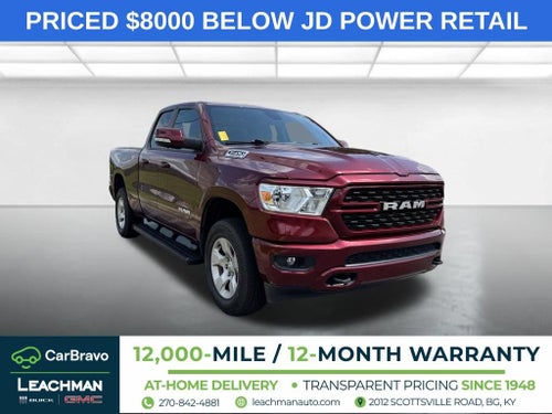 2022 RAM 1500 Big Horn Quad Cab 4x4 6'4" Box