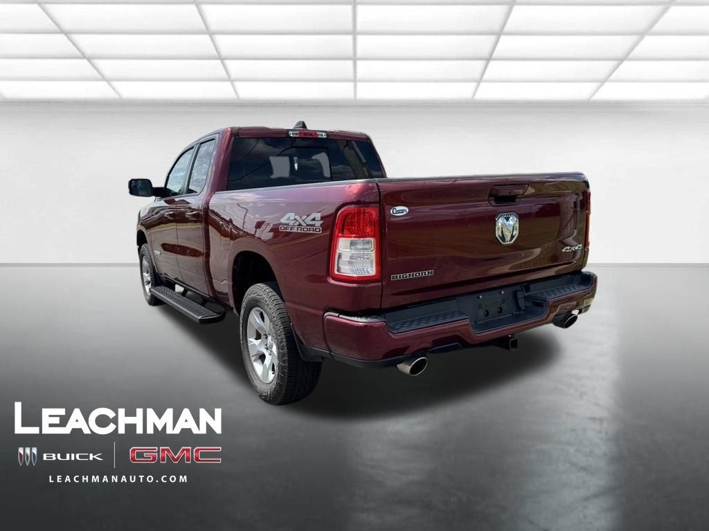 2022 RAM 1500 Big Horn Quad Cab 4x4 6'4" Box