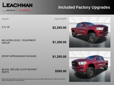 2021 RAM 1500 Big Horn