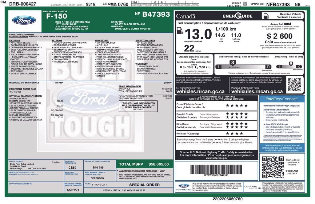2022 Ford F-150 XLT