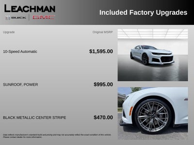 2022 Chevrolet Camaro ZL1