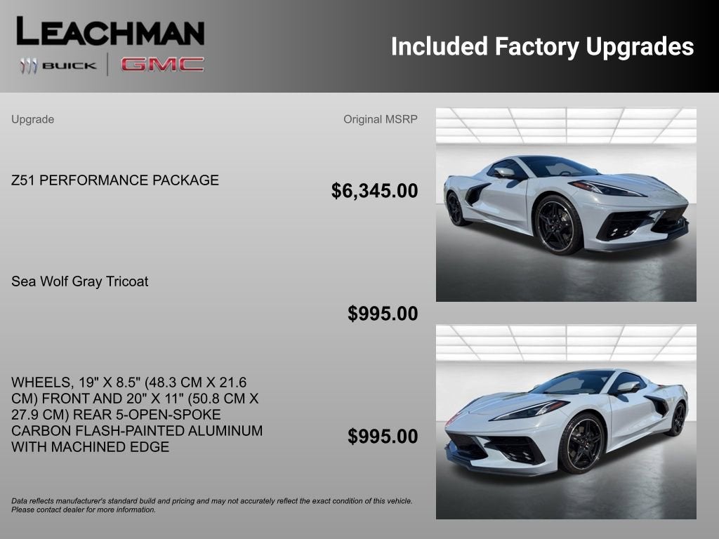 2024 Chevrolet Corvette Stingray 1LT