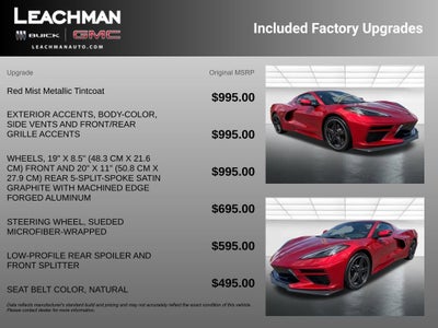 2025 Chevrolet Corvette Stingray 3LT