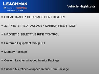 2014 Chevrolet Corvette Stingray Z51 3LT