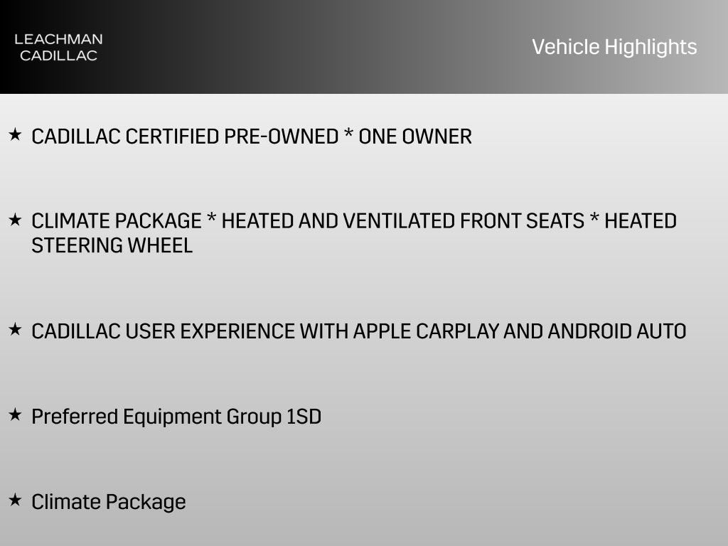 2023 Cadillac CT4 Premium Luxury