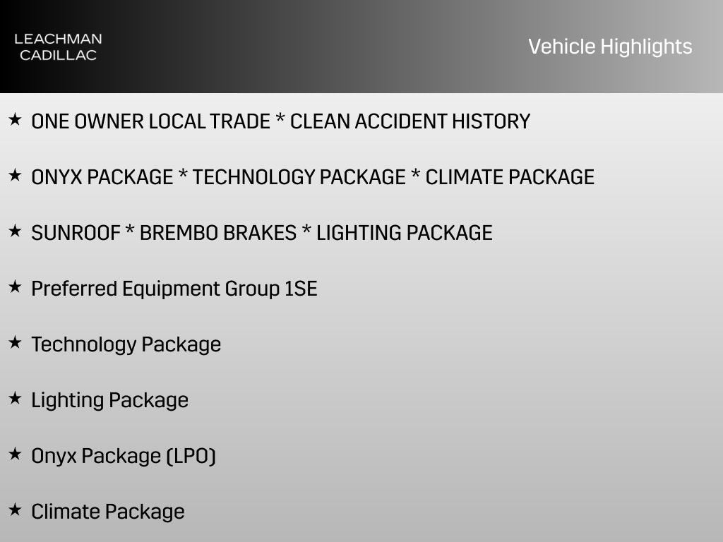 2024 Cadillac CT4 Sport