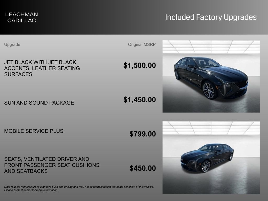 2025 Cadillac CT5 Sport