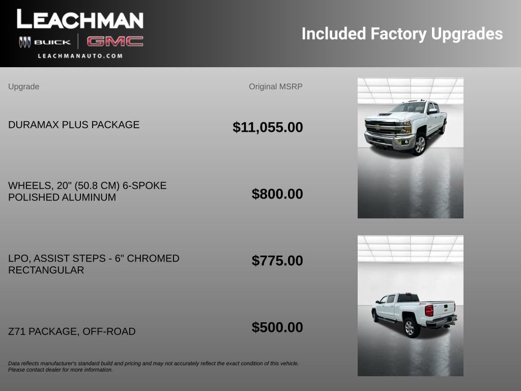 2019 Chevrolet Silverado 2500 HD LTZ