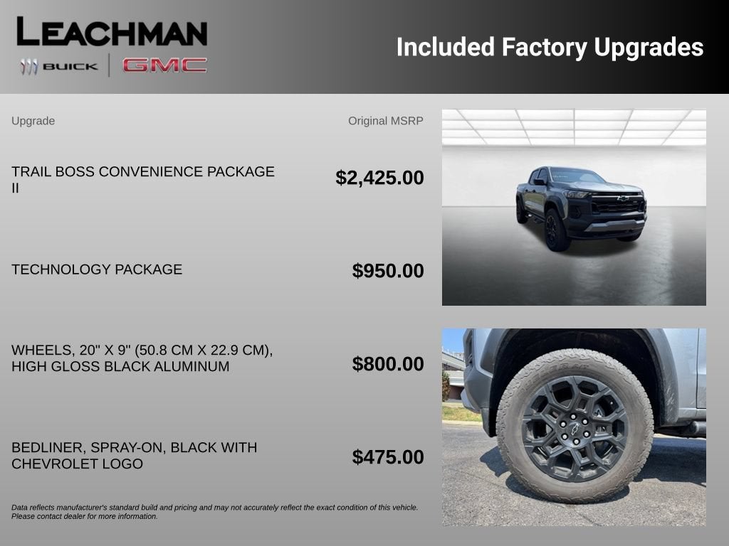 2026 Chevrolet Colorado Trail Boss