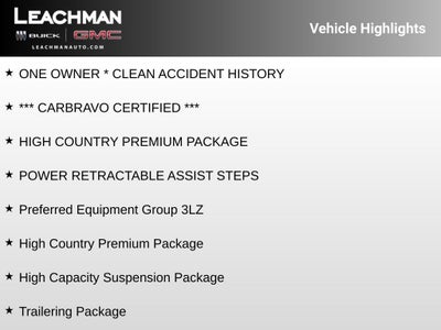 2026 Chevrolet Silverado 1500 High Country
