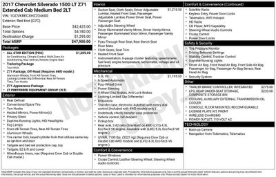 2017 Chevrolet Silverado 1500 LT
