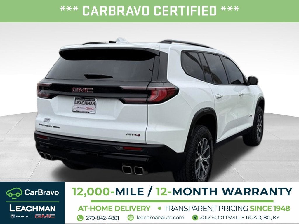 2025 GMC Acadia AT4