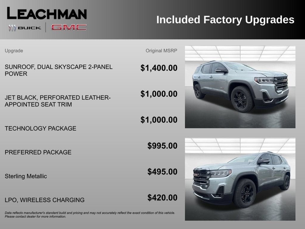 2023 GMC Acadia AT4