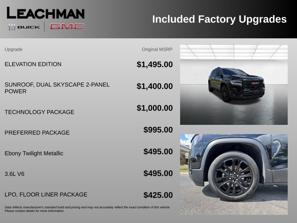 2023 GMC Acadia SLT
