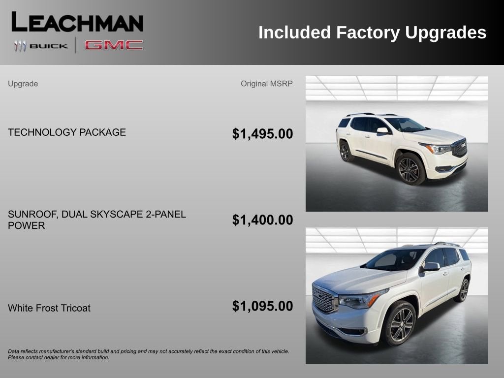 2019 GMC Acadia Denali