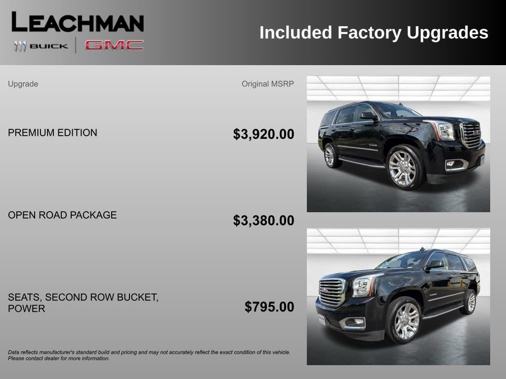2017 GMC Yukon SLT