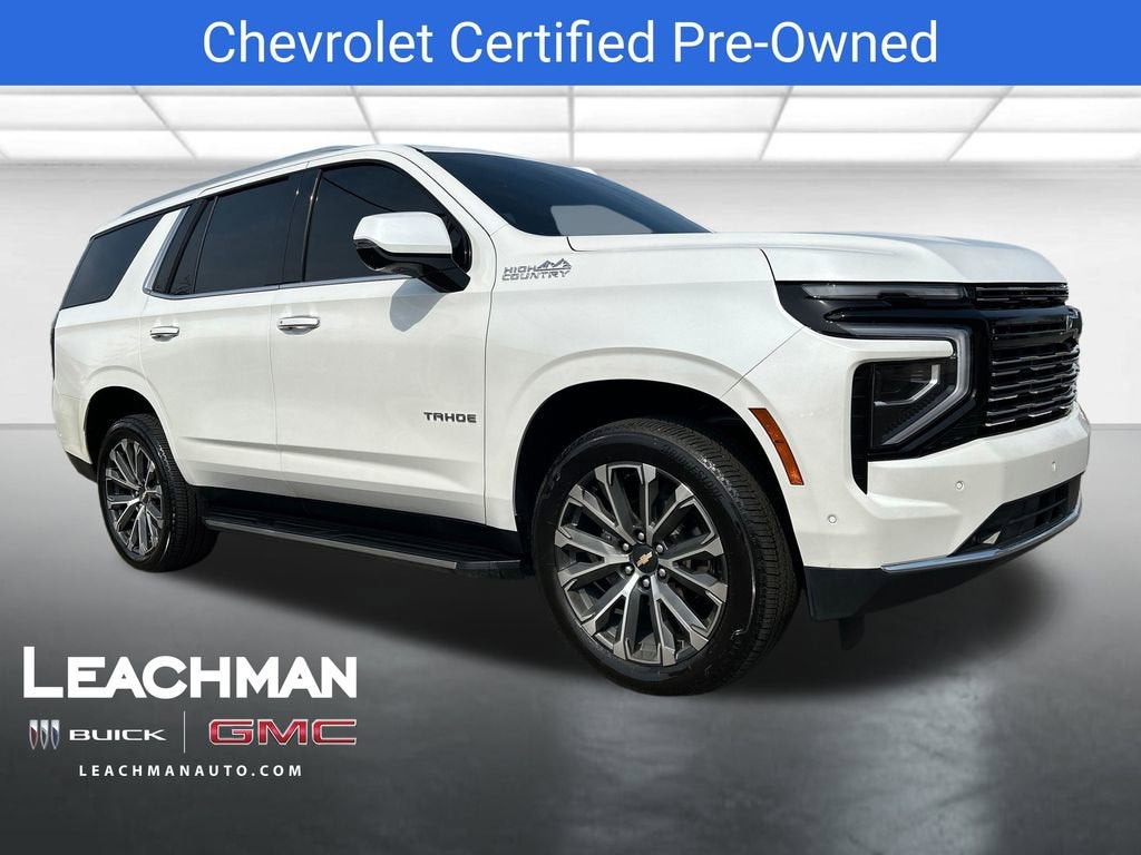 2025 Chevrolet Tahoe High Country