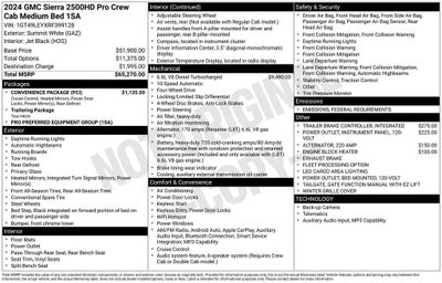 2024 GMC Sierra 2500 HD Pro