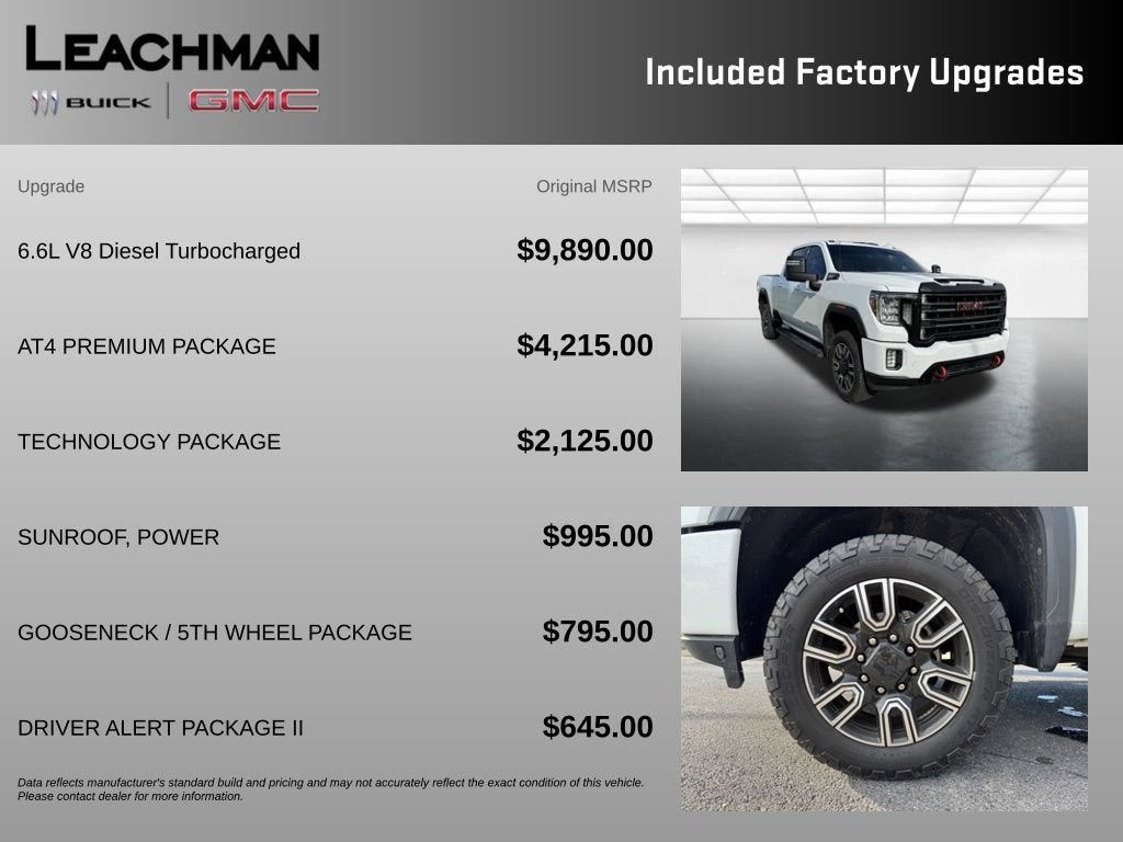 2020 GMC Sierra 2500 HD AT4