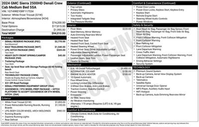 2024 GMC Sierra 2500 HD Denali