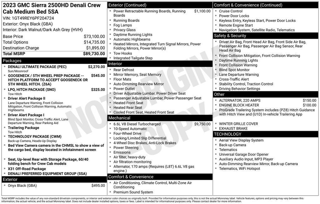 2023 GMC Sierra 2500 HD Denali