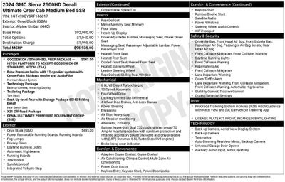 2024 GMC Sierra 2500 HD Denali Ultimate