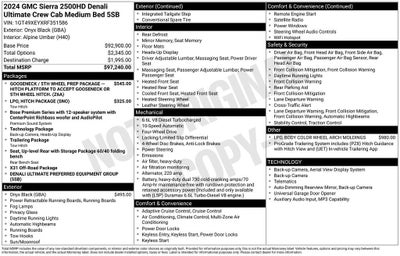 2024 GMC Sierra 2500 HD Denali Ultimate