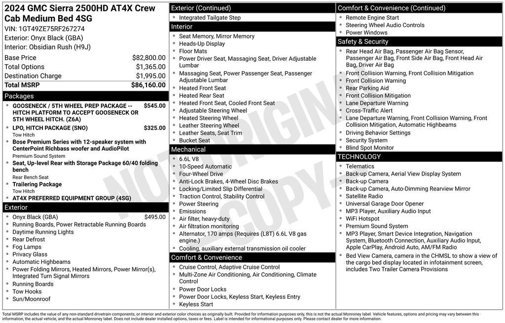 2024 GMC Sierra 2500 HD AT4X