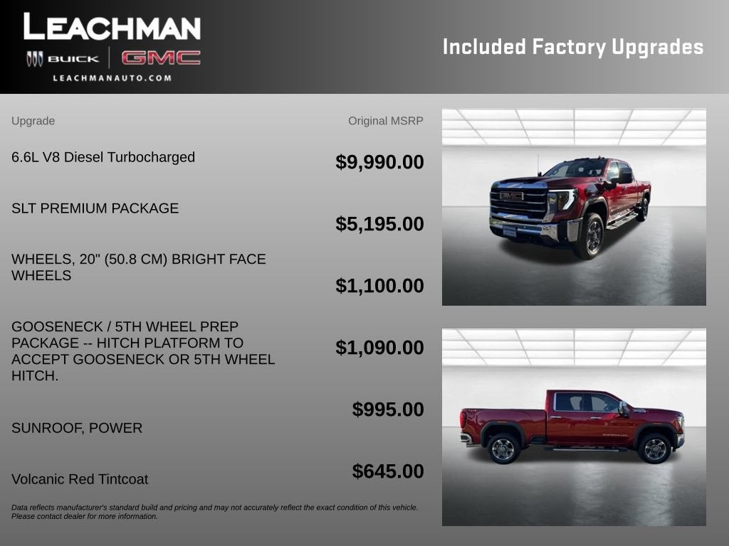 2025 GMC Sierra 2500 HD SLT