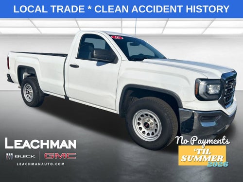 2016 GMC Sierra 1500 REG CAB 2WD 119"