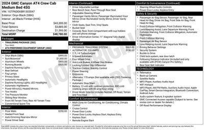 2024 GMC Canyon AT4