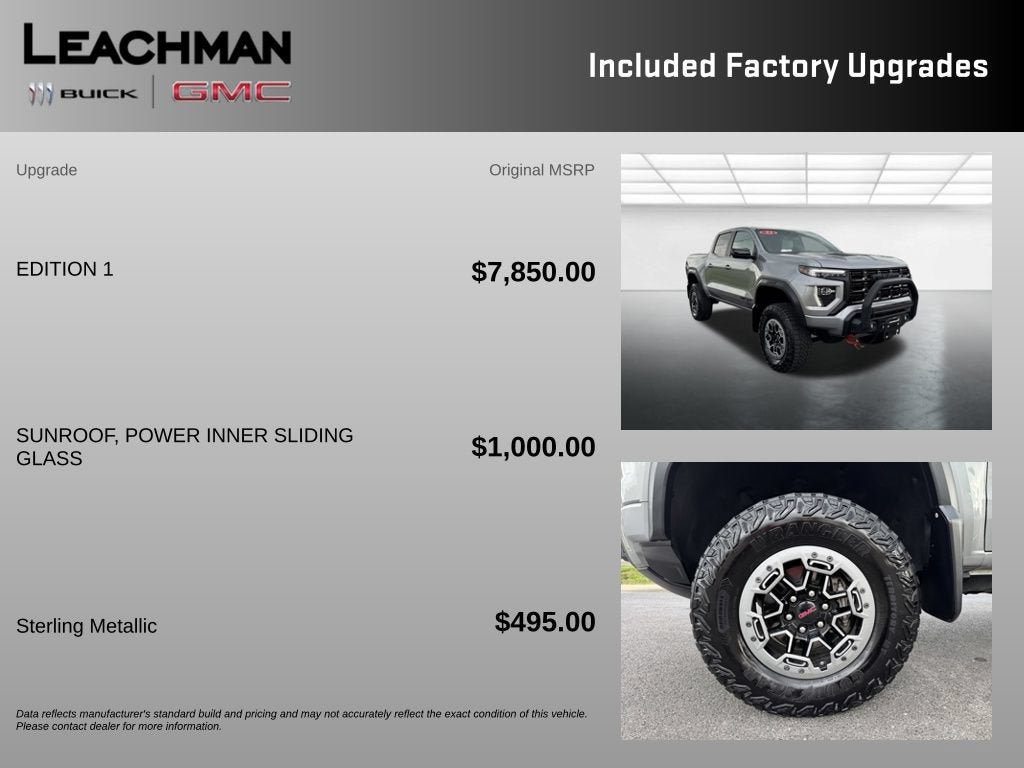 2023 GMC Canyon AT4X