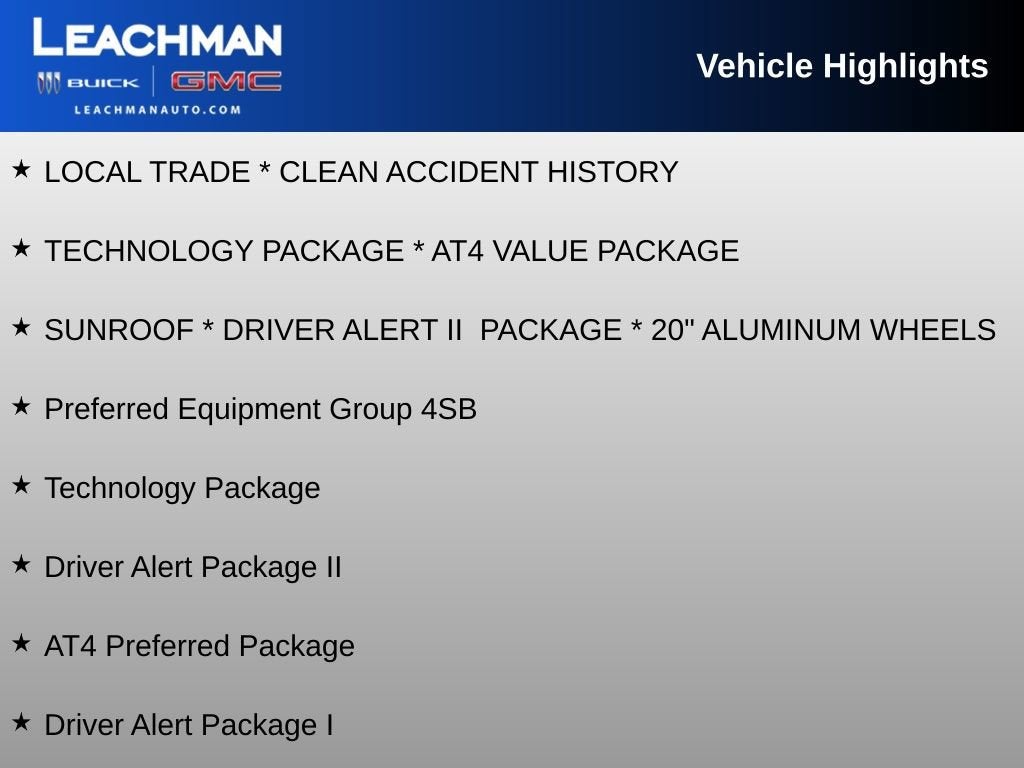 2021 GMC Sierra 1500 AT4