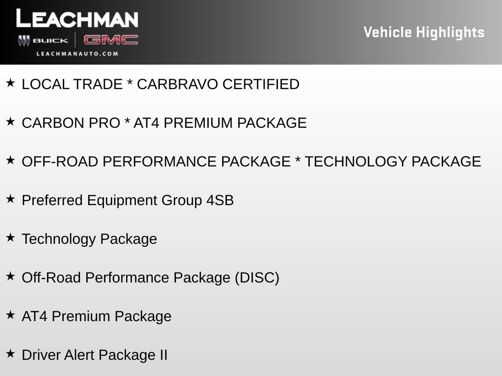 2021 GMC Sierra 1500 AT4