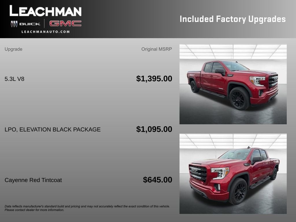 2021 GMC Sierra 1500 Elevation