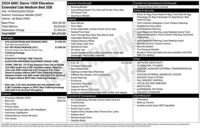 2024 GMC Sierra 1500 Elevation