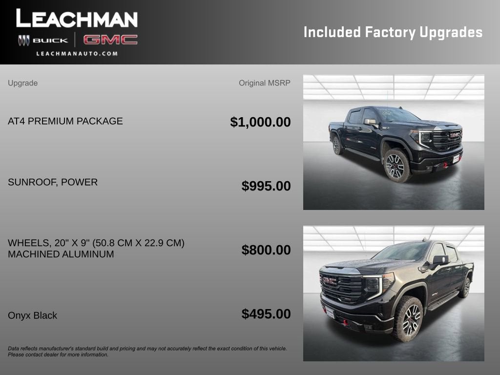 2024 GMC Sierra 1500 AT4