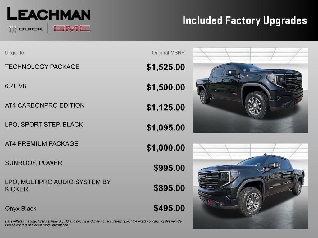 2024 GMC Sierra 1500 AT4
