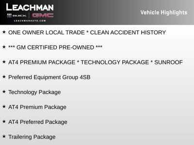 2023 GMC Sierra 1500 AT4