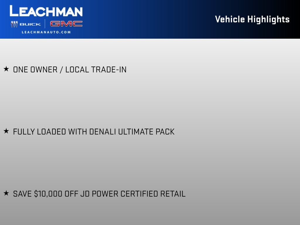 2025 GMC Sierra 1500 Denali Ultimate