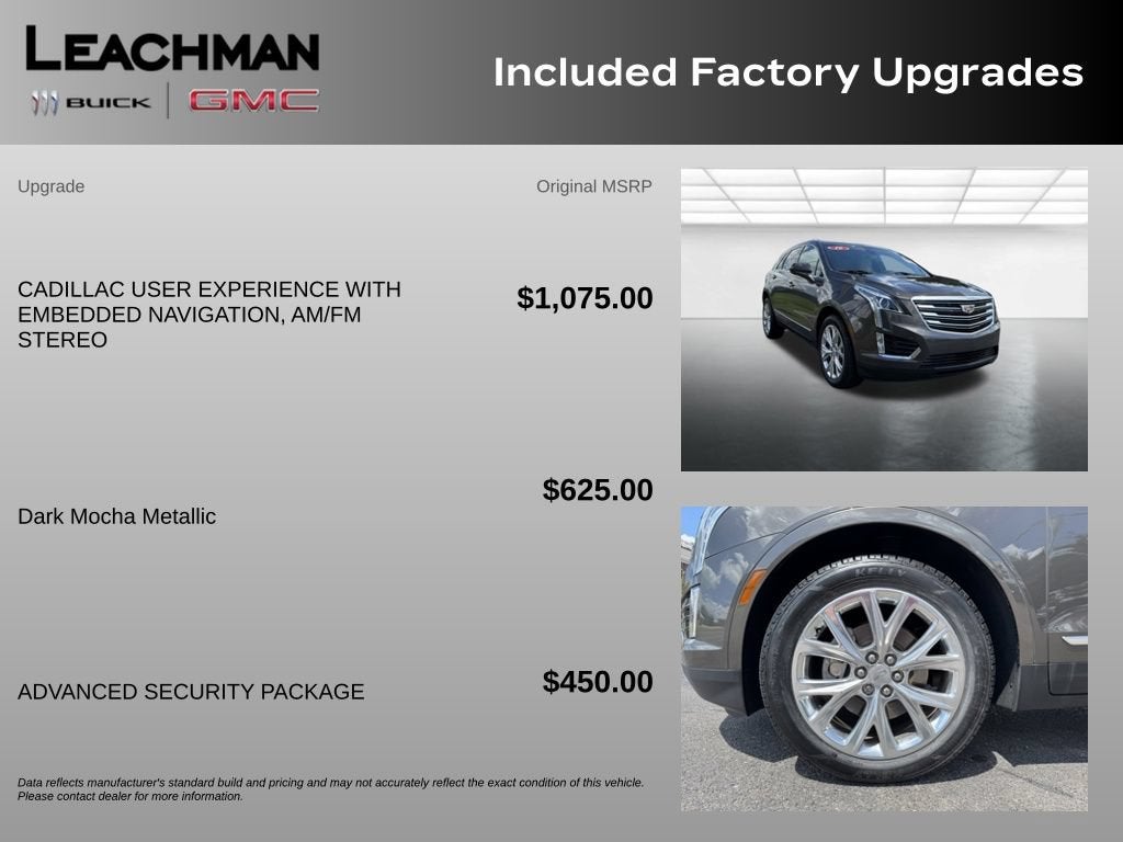 2019 Cadillac XT5 Luxury FWD