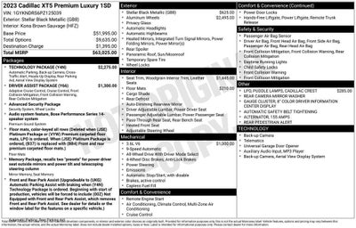 2023 Cadillac XT5 Premium Luxury