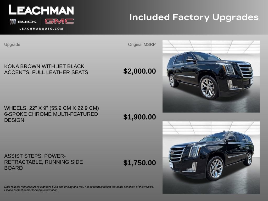 2018 Cadillac Escalade Premium Luxury