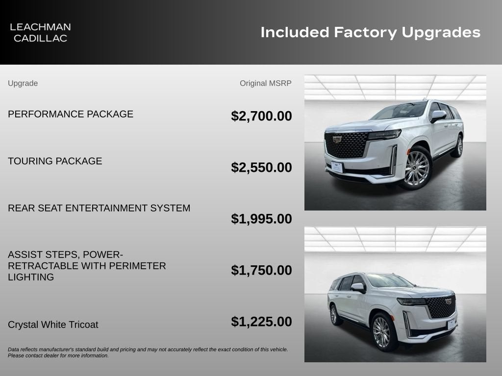 2024 Cadillac Escalade Premium Luxury