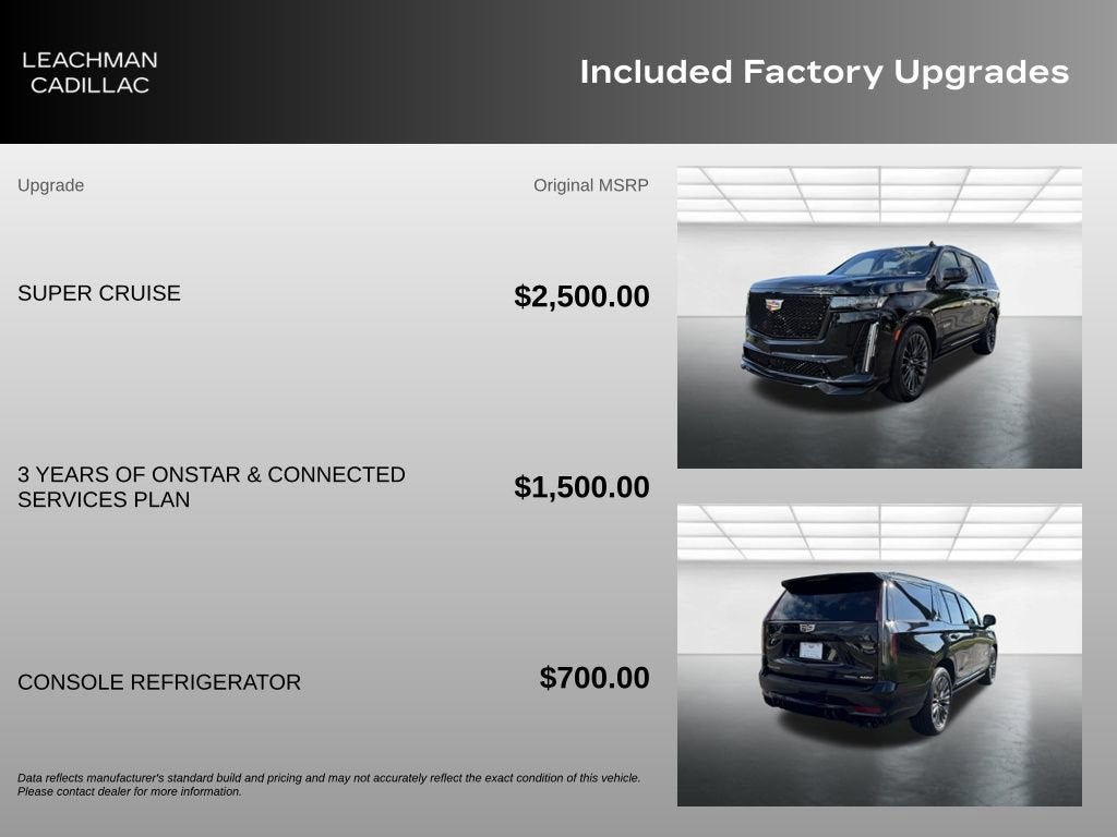 2023 Cadillac Escalade Escalade-V